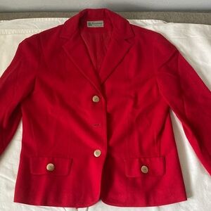 TOWNSMEN Red Women's Blazer